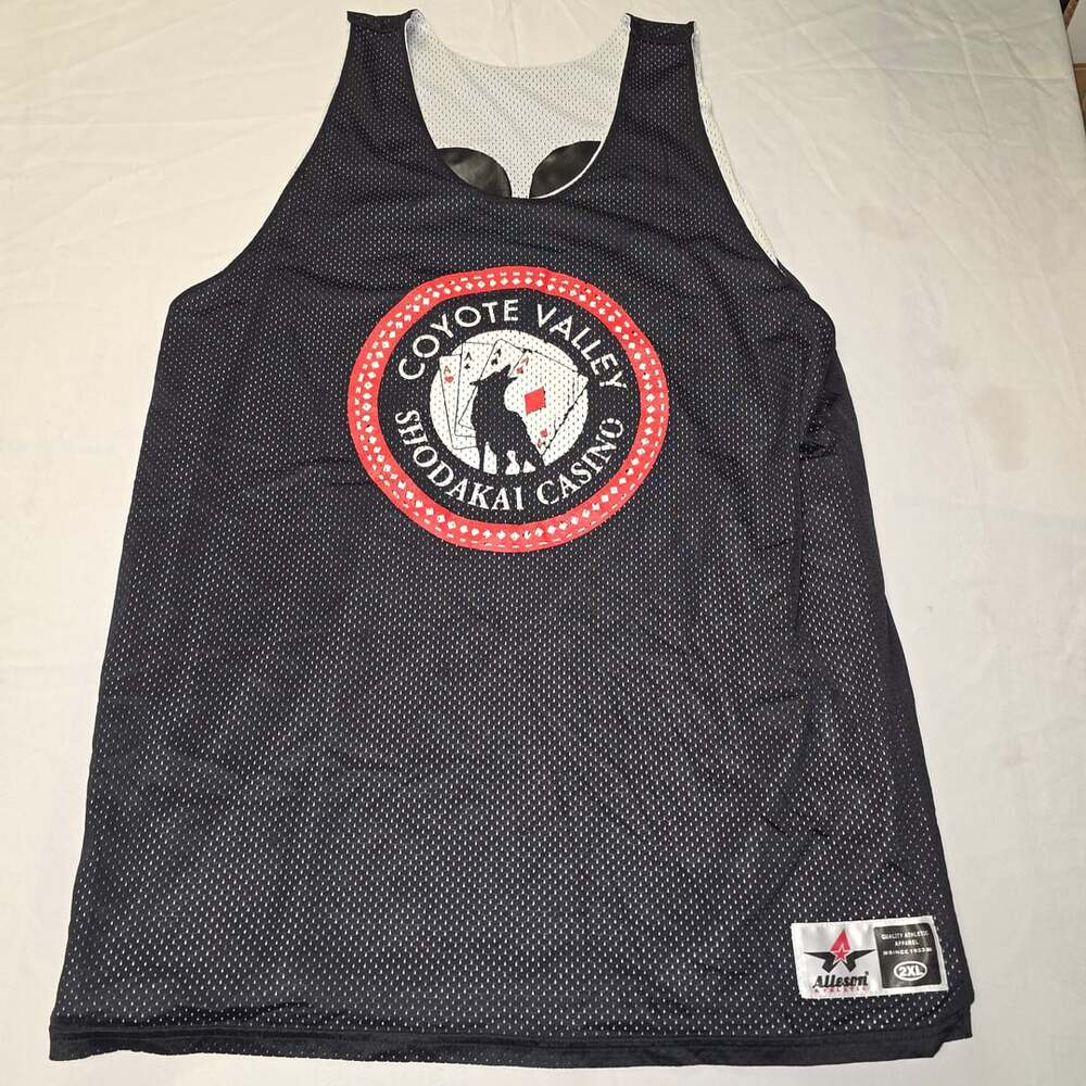 Coyote Valley Shodakai Casino Reversible Basketball Jersey 2XL